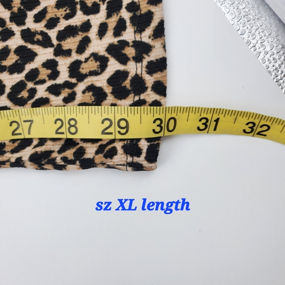 Vibe 2 pc cheetah print tank top and pant. - Picture 9 of 12